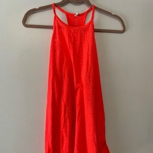 Size SM neon under armor women's tank